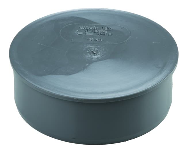 Tappo di Chiusura Innesto in PP Serie ED Tech Ø 125 Wavin Italia - 2