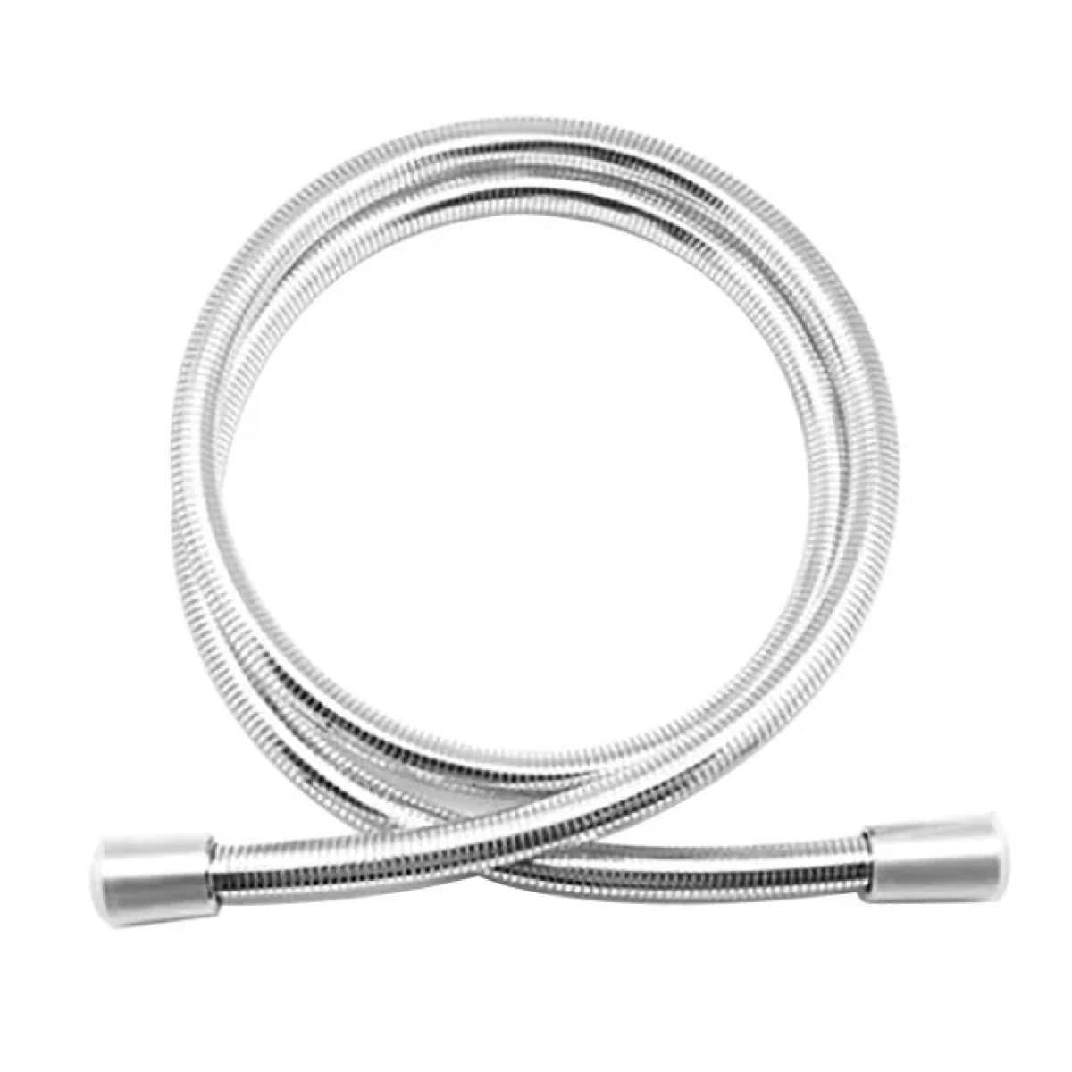 Laccio Doccia Flessibile in PVC con Doppio Attacco Conico Silver PARIGI - 2