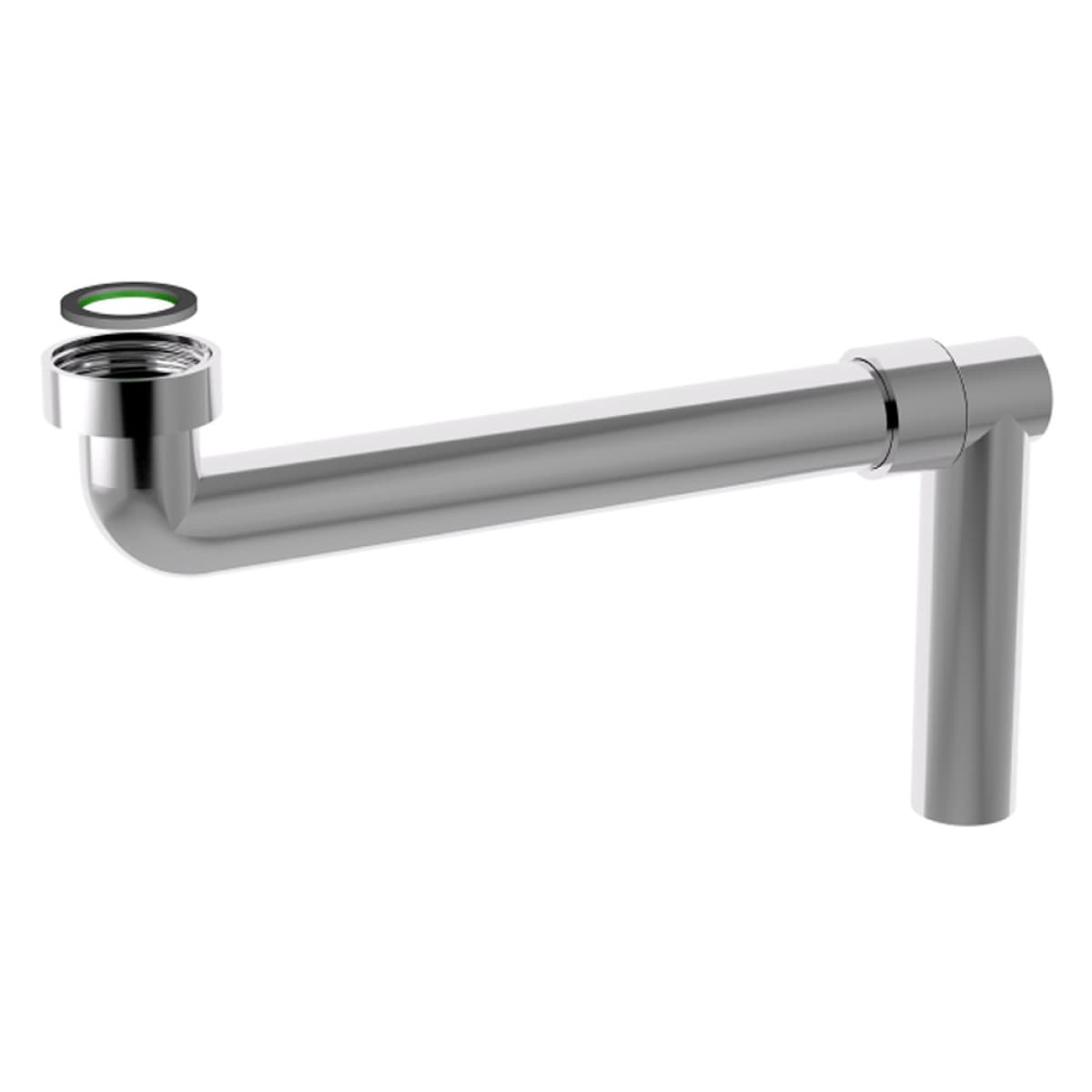 Sifone a Esse Salvaspazio per Lavabo Cromato 1¼X?32 mm Bonomini - 2