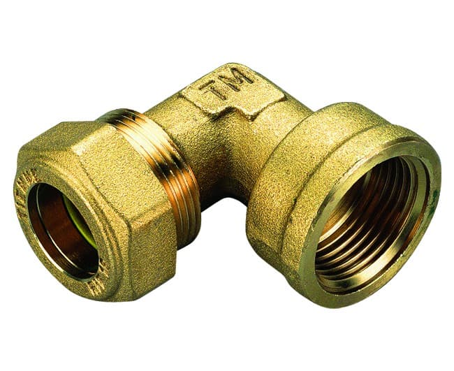 Raccordo Curvo Femmina per Gas con Tenuta o Ring Tiemme Raccorderie - 2
