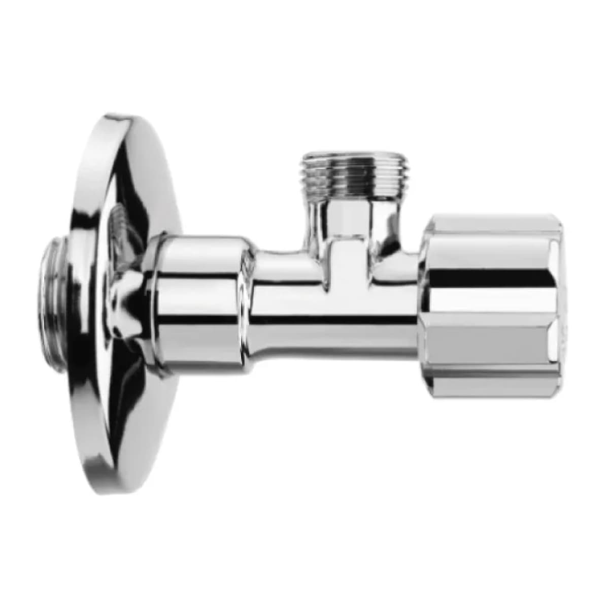 Rubinetto in Ottone Cromato per Cassetta WC ½ x ? Va Albertoni - 2