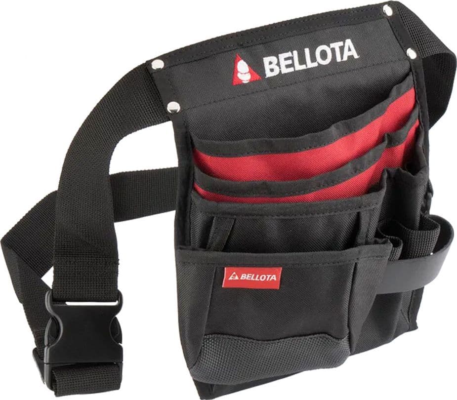 BORSA DA CARPENTIERE 4 tasche - cm 8 x 23,5 x 28  - BELLOTA - 2