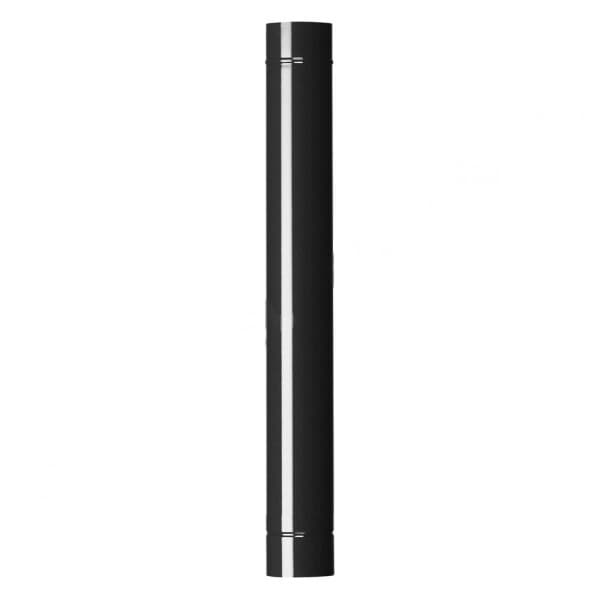Tubo Smaltato per Stufe Nero Lucido Europrofil 100 cm Ø 13 - 2