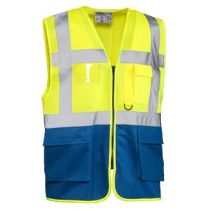 Gilet Alta Visibilit Giallo Blu Laser Tg. 3XL - 2