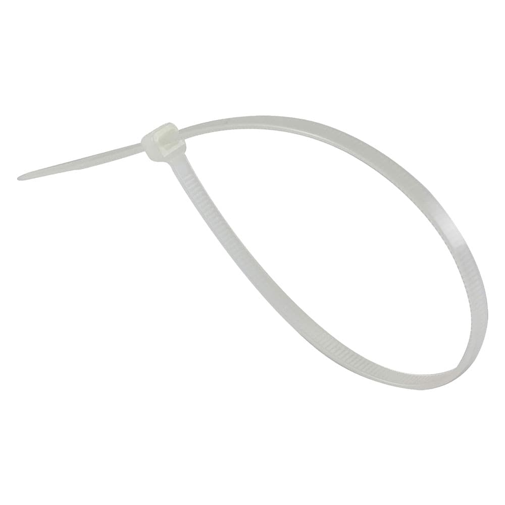 FASCETTA A STRAPPO PER CABLAGGIO mm 4,5 x 280 - bianco  - UNIKO