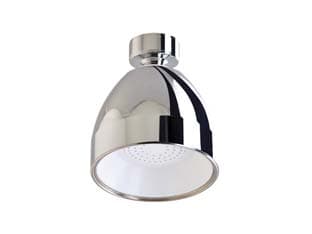 Soffione Doccia in ABS Cromato ½ Femmina Bianco Siroflex - 2