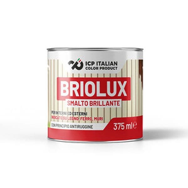 Smalto Briolux 375ML Nocciola 6 Pezzi - 2