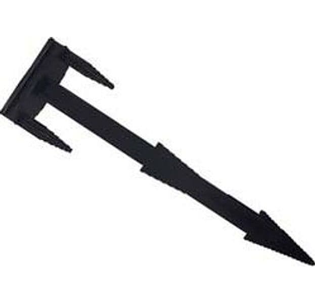 Chiodo Ferma Telo in Nylon e Fibra di Vetro Nero 165 mm Testa 45 MMX25 – T-Rex