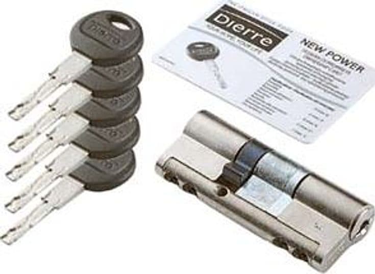 Cilindro Europeo New Power 35 mm 35 (CILNEWP35355) Dierre - 2