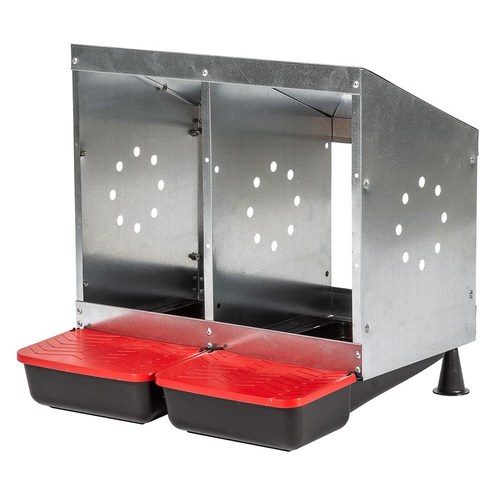 Nido per Galline Ovaiole mg Gabbie 52,5 x 47 x 52,5 cm - 2