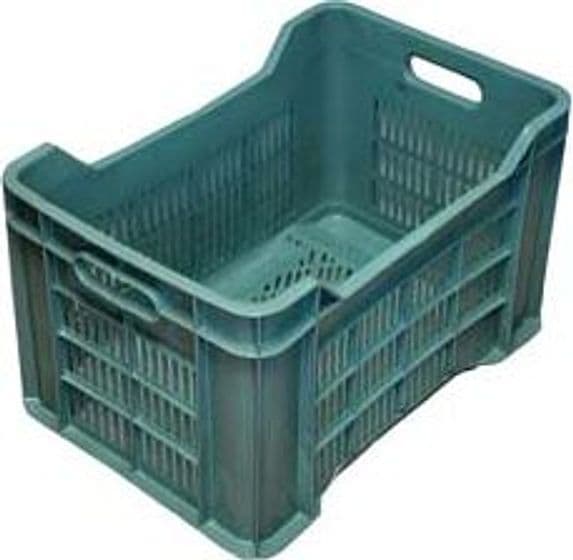 Cesta Ortofrutta Tutta Forata Verde 51 CMX35X31H. (bancale Pz 90) - 2