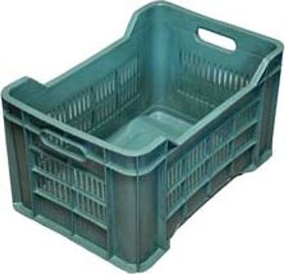 Cesta Ortofrutta Semi Forata Verde 51 CMX35X31H (bancale Pz 90) - 2