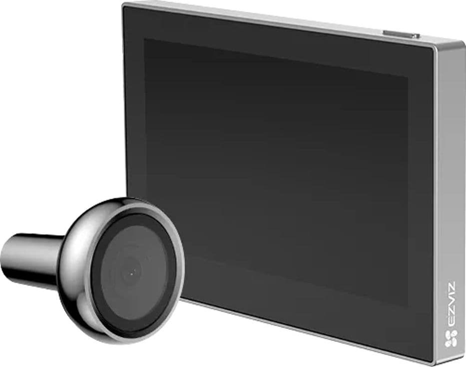 SPIONCINO DIGITALE PER PORTEWIFI 'HP2 2K' EZVIZ risoluzione 2K 1080P - / colore argento  - EZVIZ