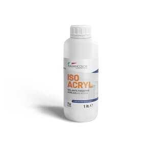Isolante Fissativo Acrilico Isoacril 1L 8 Pezzi - 2