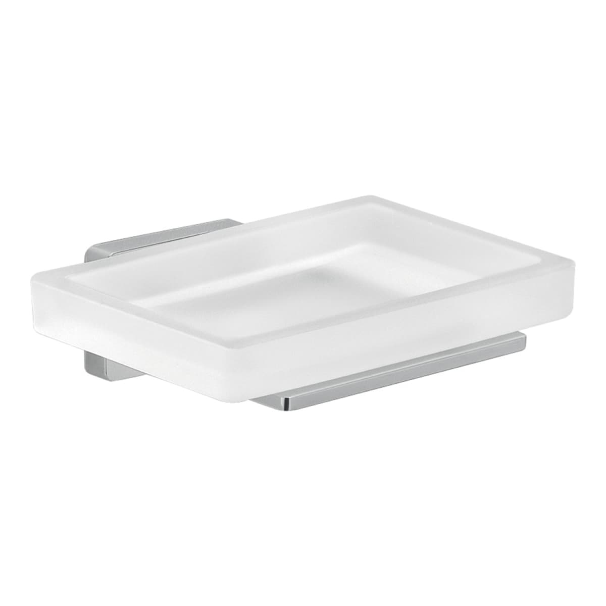 Porta Sapone da Parete in Acciaio INOX Dim. Cm (Lxpxh): 11,5 x 10 x 3,9 GDY - 2