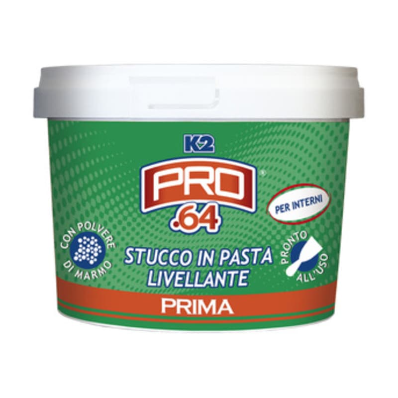 Stucco in Pasta Livellante Pro 64 K2 da 1 kg 12 Pezzi - 2