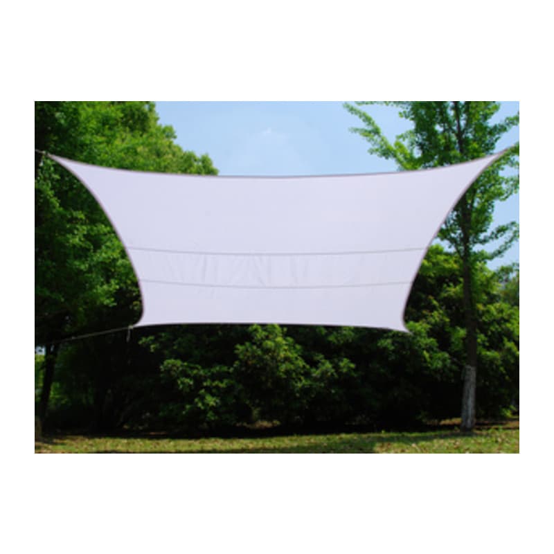Tenda Vela Ombreggiante Pl 5 x 5MT Bianco - 2