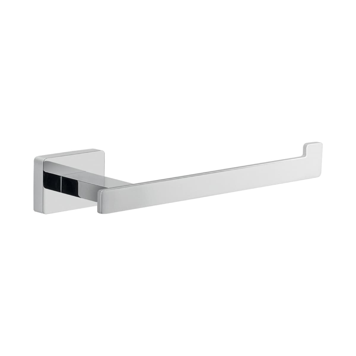 Porta Rotolo da Parete in Acciaio INOX Dim. Cm (Lxpxh): 19 x 6,4 x 3,5 GDY - 2