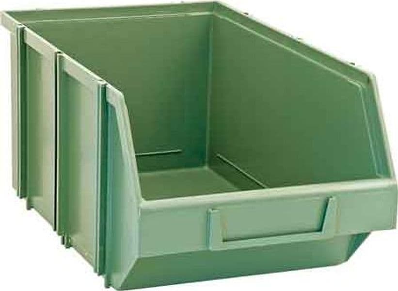 Contenitore Sovrapponibile e Componibile Serie K Mm 213 x 350 Mobil Plastic - 2