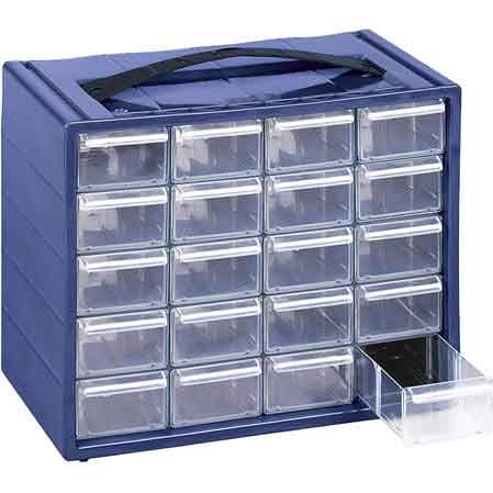 Cassettiera Espace 12 Cassetti Mobil Plastic Mm 220 x 150 x 180H - 2