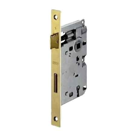 Serrature per Porte in Legno Patent Bordo Quadro Mod. 570 Agb E50 Bronzata - 2
