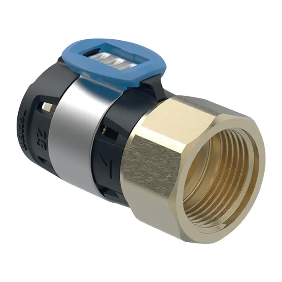 Adattatore Flowfit con Filetto Femmina ¾ Attacco Femmina GEB620402001 - 2
