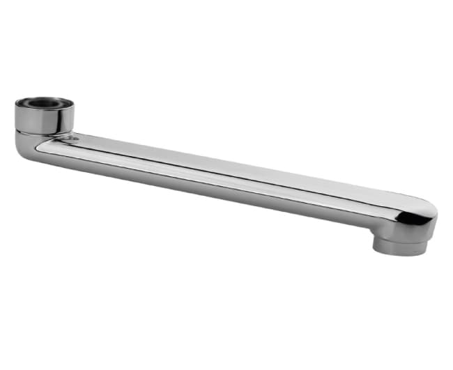 CANNA DRITTA PER MISCELATORE LAVELLO A MURO MM 125   Idroweb - 2