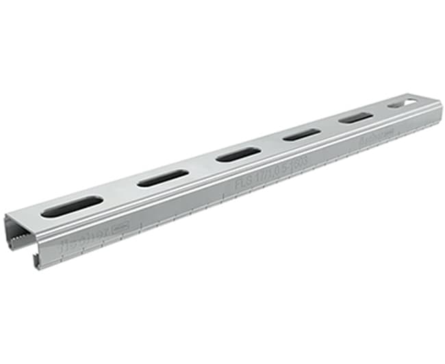 Profilo in Acciaio Zincato 2000 SPESSORE:1.0 Profilo: 31X17 Fischer Italia - 2