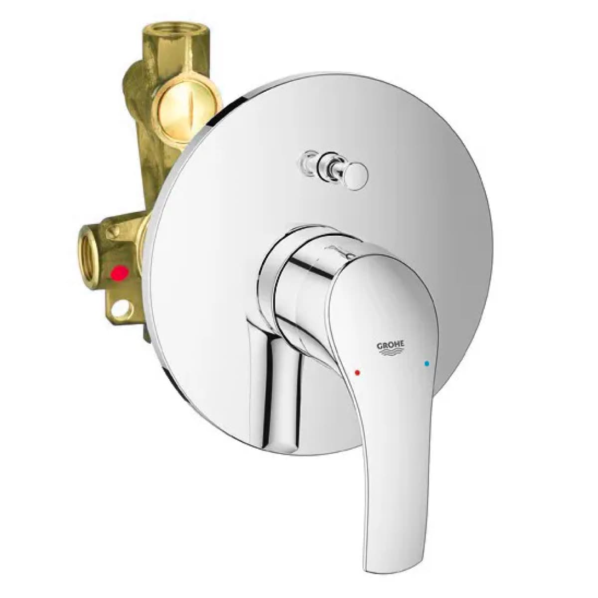 Rubinetto Miscelatore Monocomando Incasso Doccia Eurosmart New ½ GROHE - 2