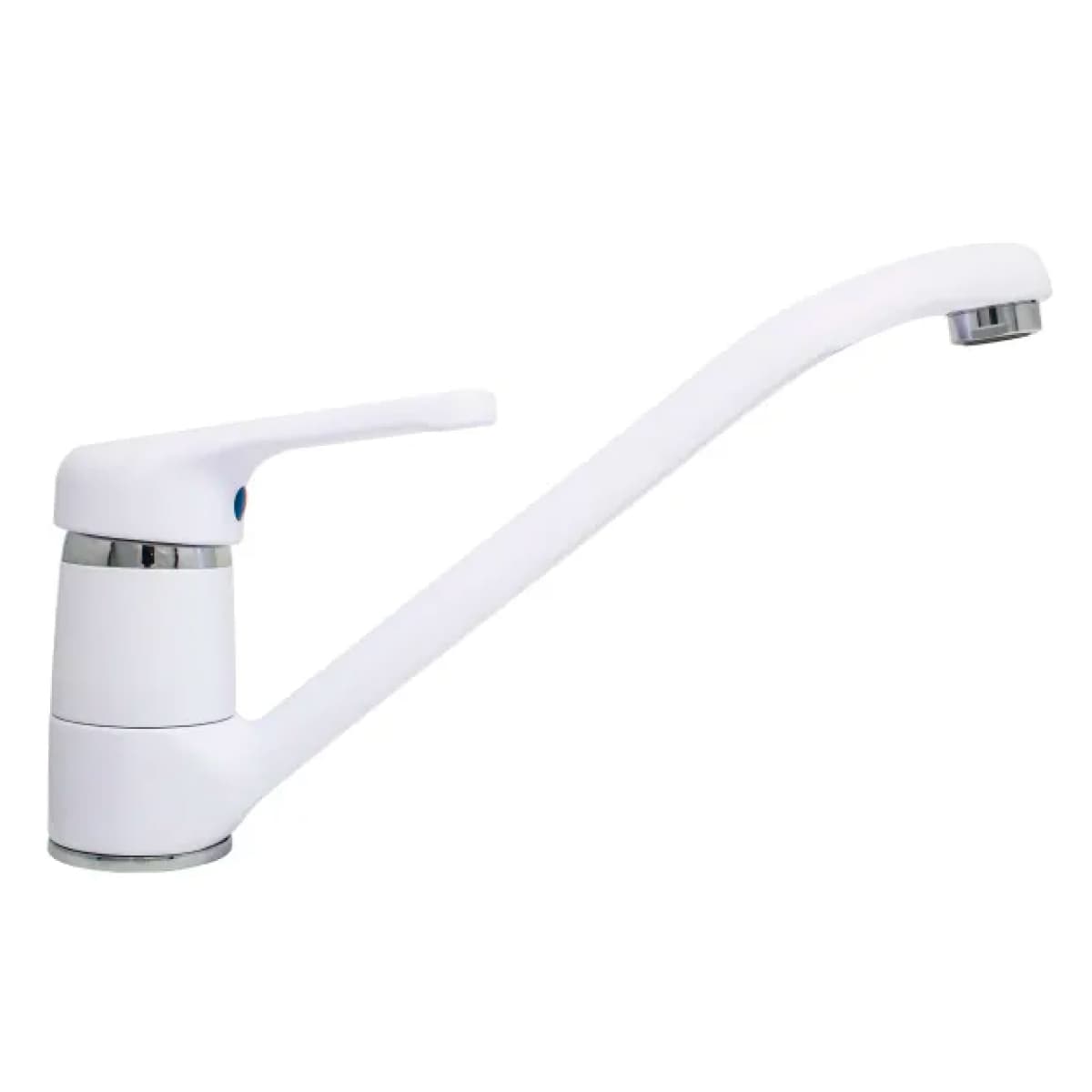 Rubinetto Miscelatore Monocomando per Lavello Bianco Rubinetteria Paffoni - 2