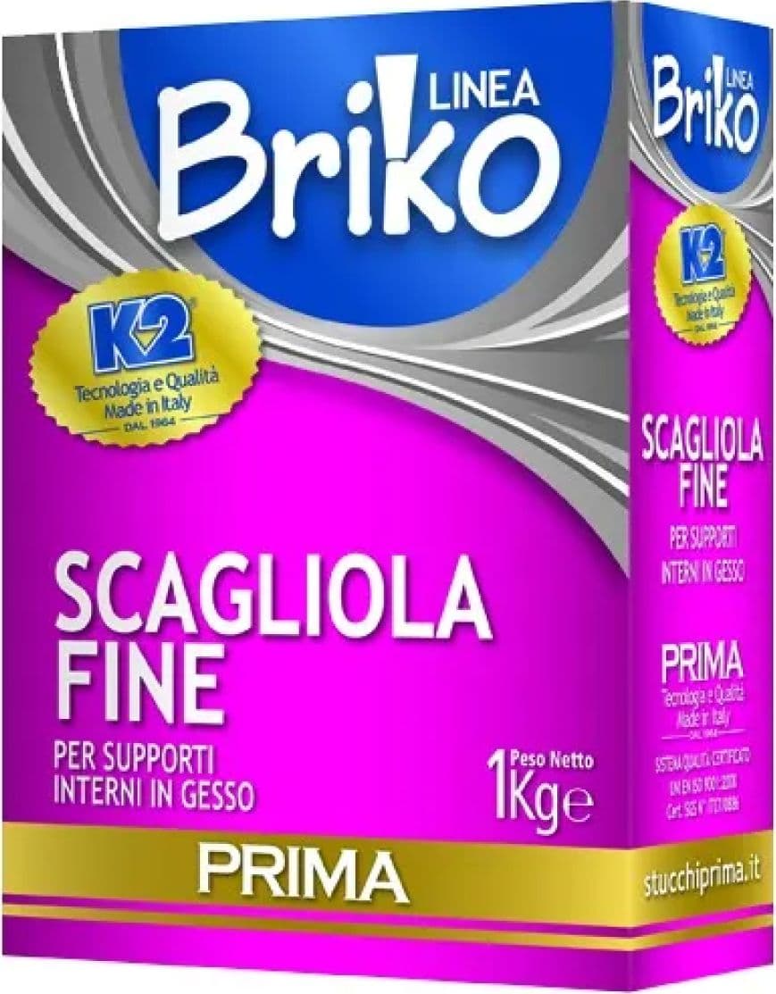 Scagliola Fine per Supporti in Gesso 1 kg PRIMA - 2