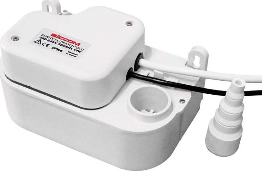 Mini Pompa a Pistone per Scarico 50 su 60HZ. 19W. Portata 19L H Siccom - 2