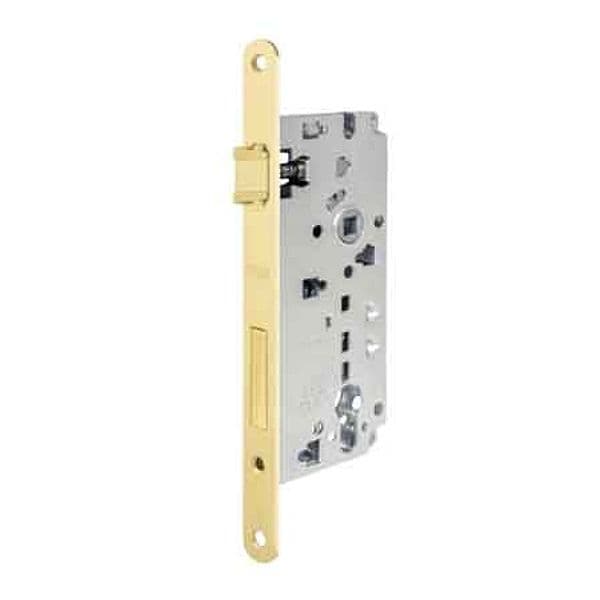 Serrature per Porte Bordo Tondo Sicura 2 Agb E50 Cromata Opaca