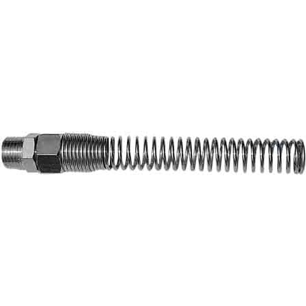 Attacco Maschio con Molla Ø 6 x 8 mm Spiralflex Fil. 1/4 10 Pezzi - 2