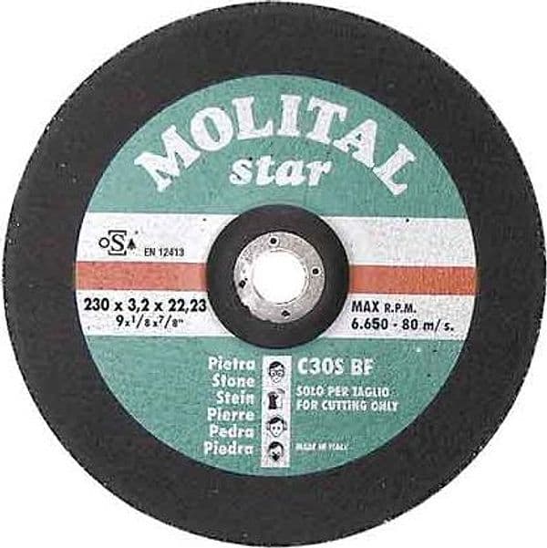 Disco da Taglio per Marmo Molital Ø 230 x 3,2 mm - 2
