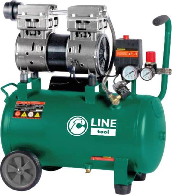 Compressore Oilless 24 l 1HP 8 Bar Silenziato - 2