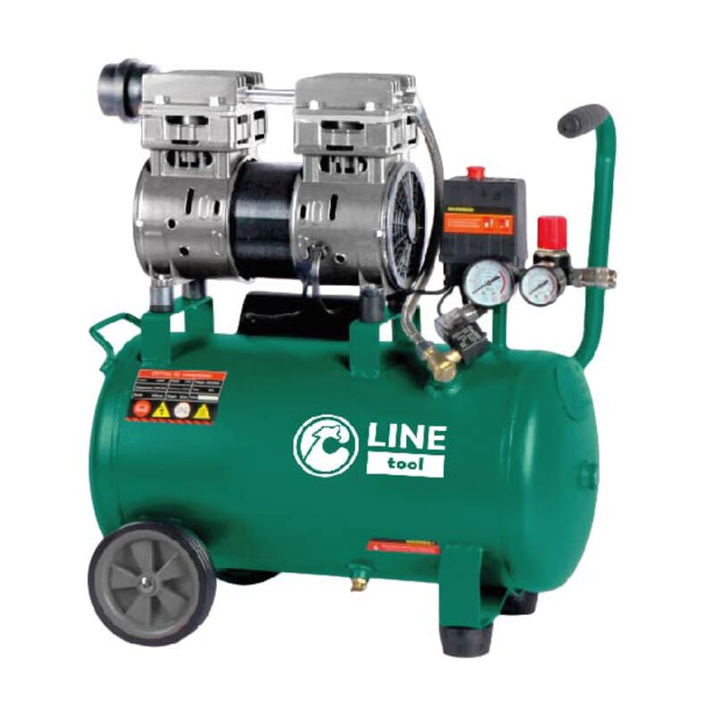Compressore Oilless 24 l 1HP 8 Bar Silenziato - 2
