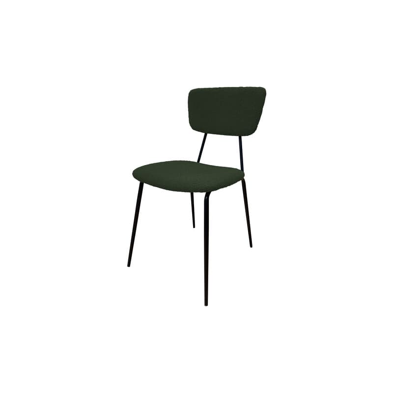 Sedia Kore Tessuto Bloucler Verde 31 4 Pezzi - 2