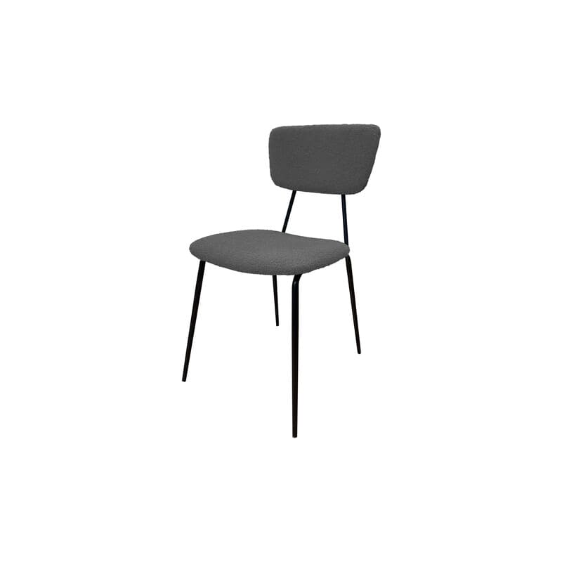Sedia Kore Tessuto Bloucler Grigio Scuro 32 4 Pezzi - 2