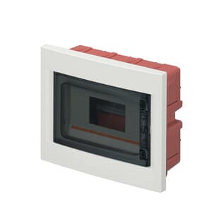 Centralino Incasso IP40 Bianco 8 Mod Porta Fume - 2