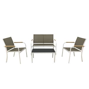 Set Salotto Menton 4 Pezzi Beige - 2