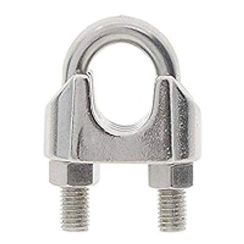MORSETTO PER FUNI mm 6- 25 pezzi  - BricoGo - 2