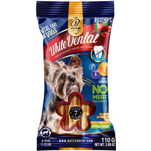 Dental Stick Gusto Rosa Canina 110 g 20 Pezzi - 2