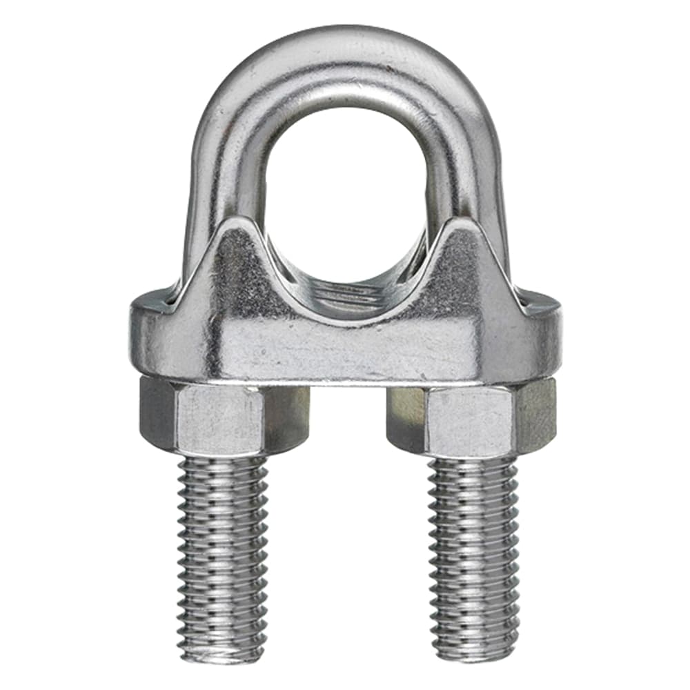 MORSETTO PER FUNI mm 5- 25 pezzi  - BricoGo – Senza Marca