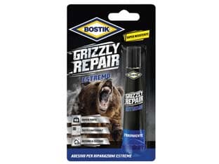 Grizzly Repair Estremo Trasparente in Blister 20 g Bostik 6 Blister - 2