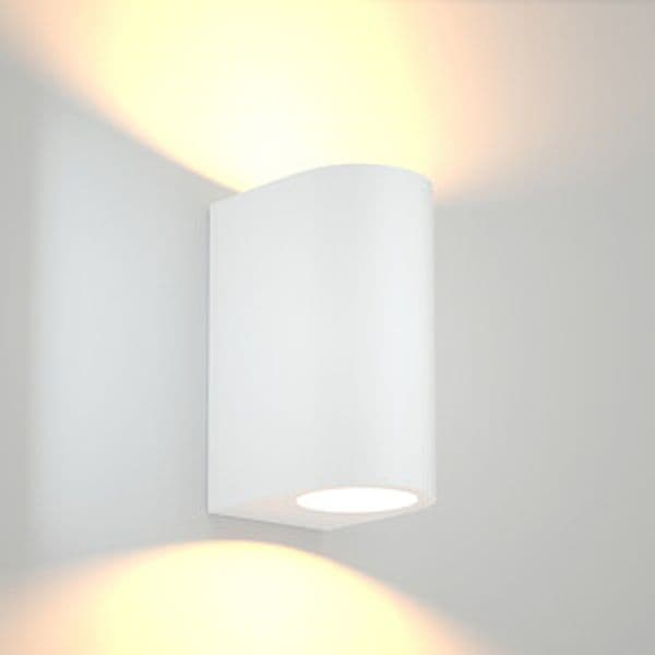 Applique Drapion 15 x 9,5 x 7CM Bianco GU10 2 x 5W – Idroweb