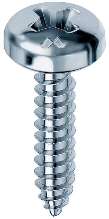 Vite Autofilettante TC Zincata Mm 2 9 x 19 1000 Pezzi Mustad - 2