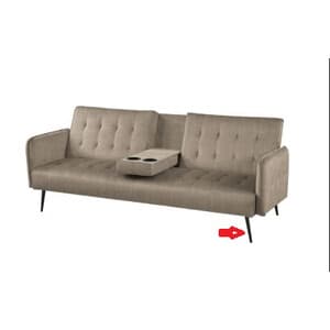 Kit Piedi x Divano Prontoletto Modern 3 Posti Beige - 2