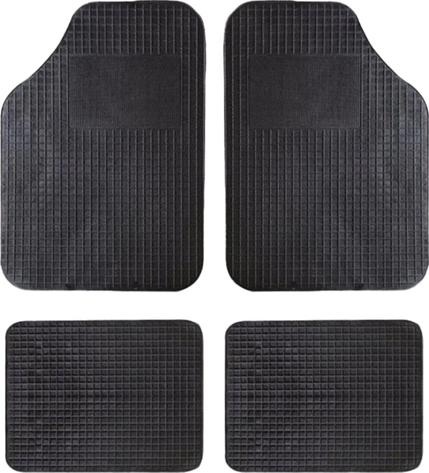 TAPPETI PER AUTO 'CONDOR'' pvc - universali - 4 pezzi  - BricoGo – Senza Marca