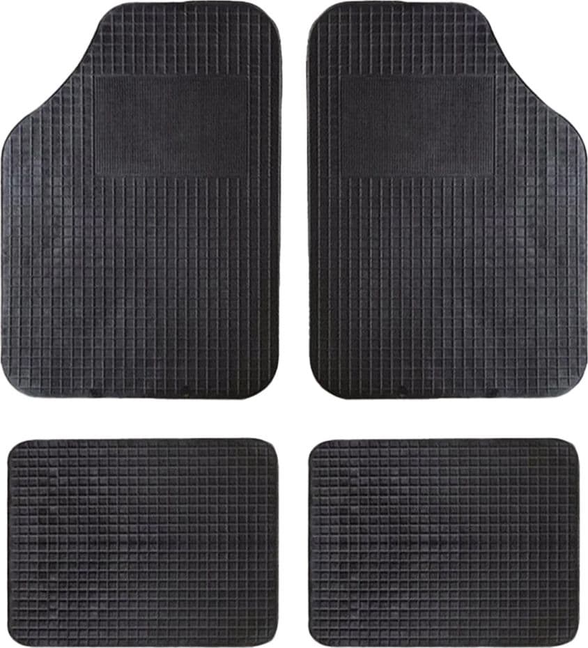 TAPPETI PER AUTO 'CONDOR'' pvc - universali - 4 pezzi  - BricoGo – Senza Marca